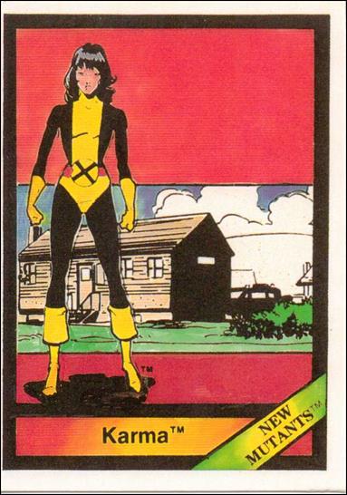 Marvel Universe (Base Set) card 22 Karma