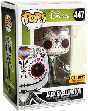 POP! Disney figure 447 Jack Skellington Hot Topic Exclusive