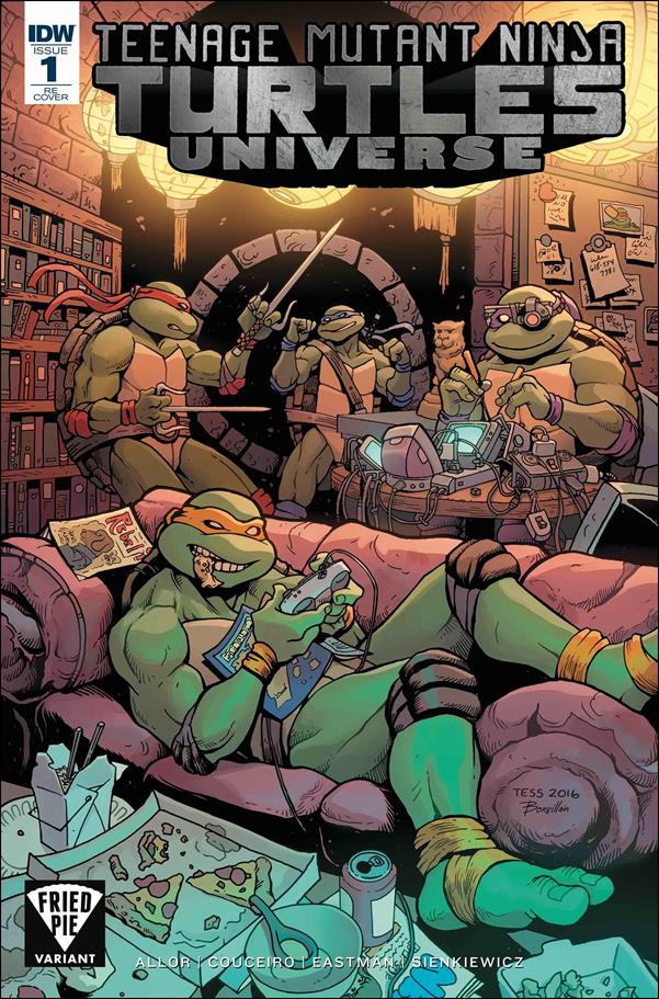 Teenage Mutant Ninja Turtles Universe issue 1-J Tess Fowler Fried Pie Cover