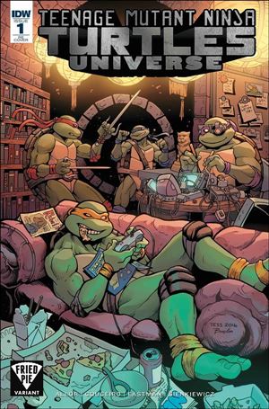 Teenage Mutant Ninja Turtles Universe issue 1-J Tess Fowler Fried Pie Cover