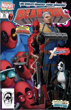 Deadpool (2018) issue 1-K John Tyler Christopher Unknown Comics Cover