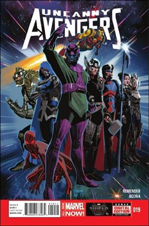 Uncanny Avengers (2012) issue 19 Daniel Acuna Cover
