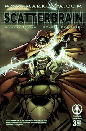 Scatterbrain (2006) issue 3-B Mike Bowden Cover