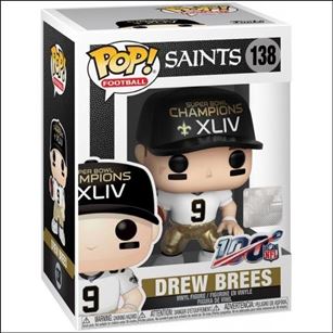 Pop! Football (NFL) figure 138 Drew Brees