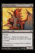 Magic the Gathering: Duel Decks: Divine vs. Demonic (Base Set) card 38 Demon's Jester
