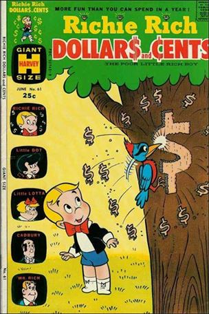 Richie Rich Dollars & Cents issue 61