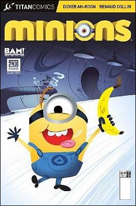 Minions issue 1-B Books-A-Million / 2nd & Charles Cover