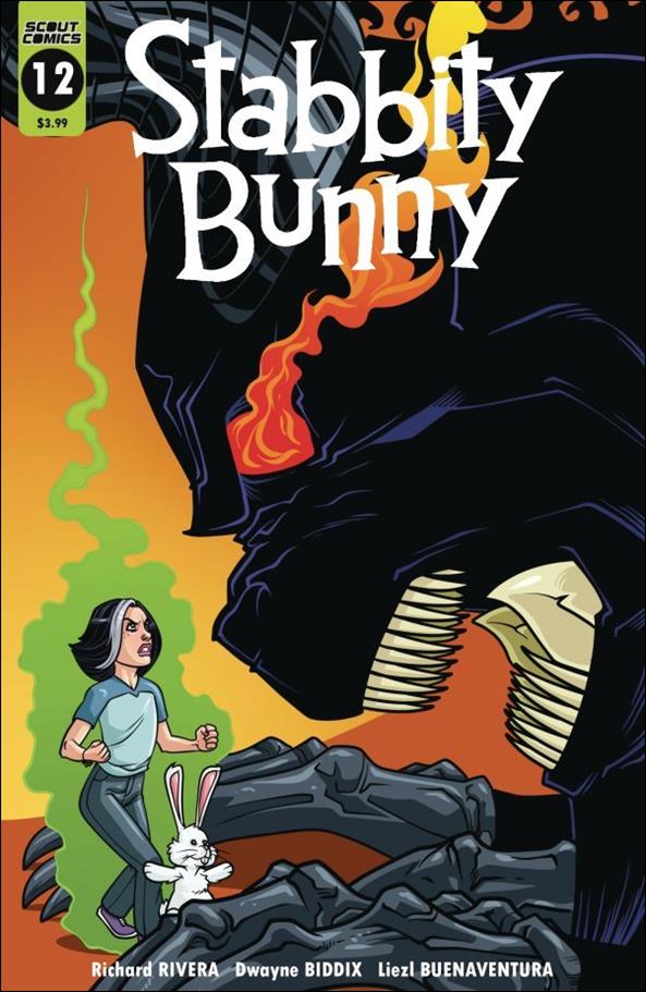 Stabbity Bunny issue 12 Dwayne Biddix Cover