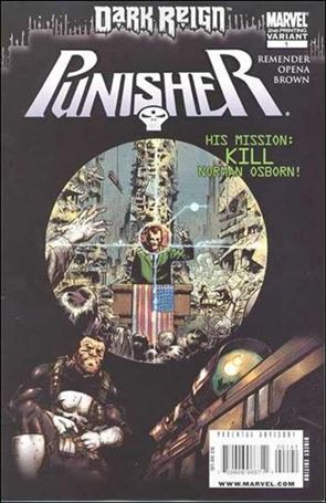 Punisher (2009) issue 1-F Jerome Opena Cover (2nd Printing)