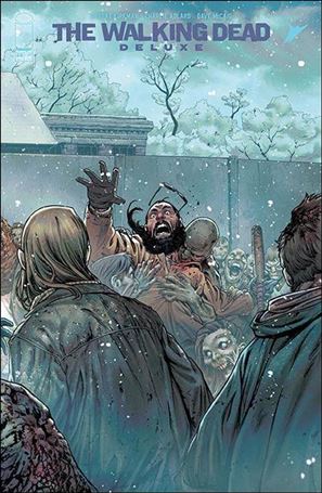 Walking Dead Deluxe issue 80-C Mateus Santolouco Connecting Cover
