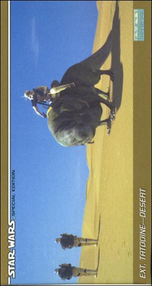 Star Wars Trilogy Special Edition Widevision  (Base Set) card 3 Ext. Tatooine - Desert