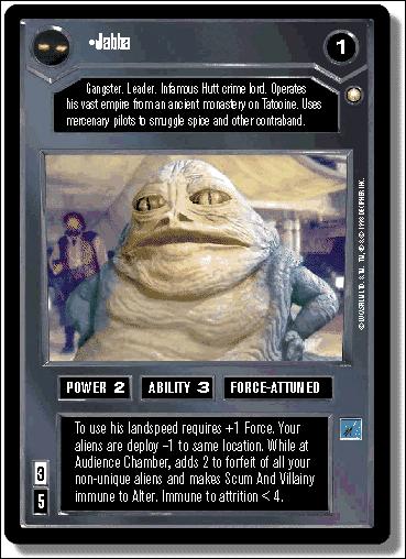 Star Wars: Special Edition Limited (Base Set) card 15 Jabba