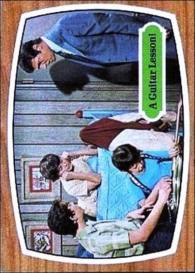 Brady Bunch (Base Set) card 75 A Guitar Lesson!