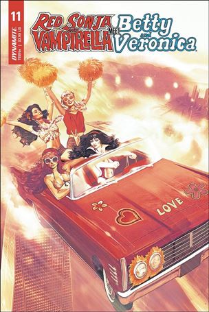 Red Sonja and Vampirella Meet Betty and Veronica issue 11 Fay Dalton Cover