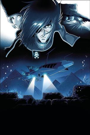 Space Pirate Captain Harlock issue 3-H Jerome Alquie 1:30 Virgin Cover