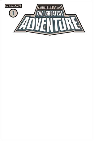 Greatest Adventure issue 1-D Blank Authentix Cover