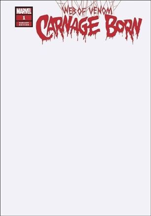 Web of Venom: Carnage Born issue 1-CD Blank/Sketch Cover 1/3000