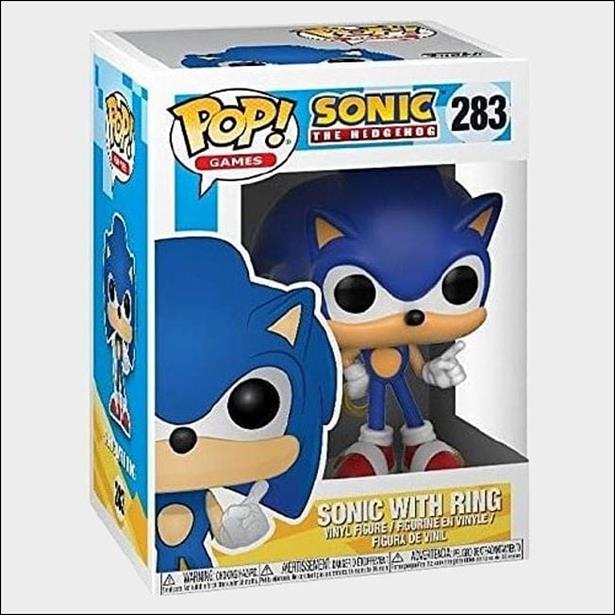 POP! Games figure 283 Sonic with Ring