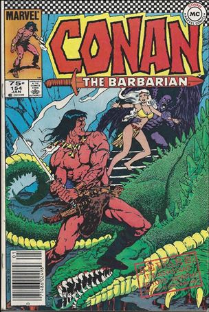 Conan the Barbarian (1970) issue 154-B Canadian Price Cover