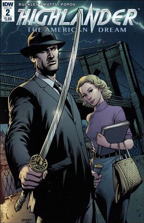Highlander: The American Dream issue 2 Wayne Nichols Cover