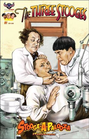 Three Stooges: Stooge-a-Palooza issue 1 Standard Cover