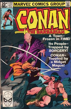 Conan the Barbarian (1970) issue 122-B UK Price Cover