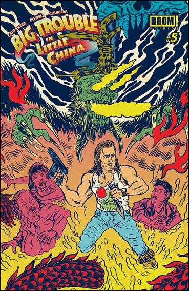 Big Trouble in Little China issue 5-B Alexis Ziritt Cover