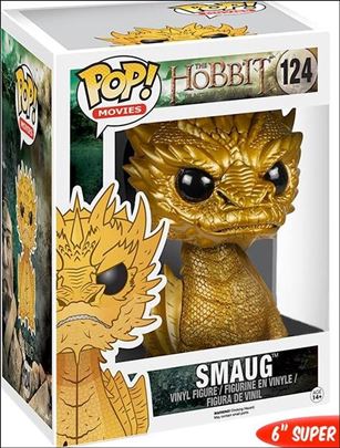 POP! Movies figure 124-C Smaug (Gold) Hot Topic Exclusive