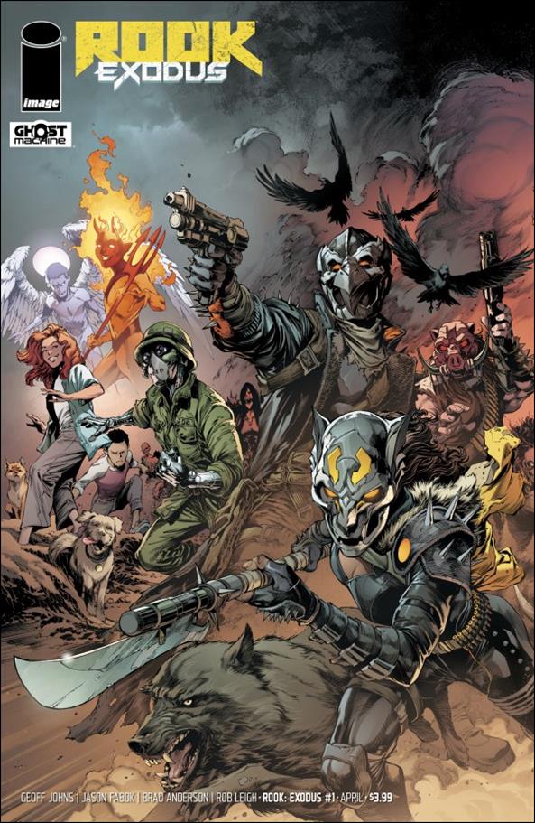Rook: Exodus issue 1-C Ivan Reis Foil Triptych 1:50 Cover