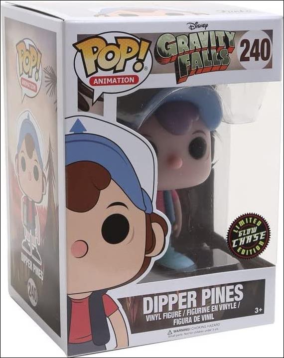 POP! Animation figure 240-B Dipper Pines (Glow) Chase