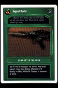 Star Wars: Premiere Unlimited (Base Set) card 157 Imperial Blaster