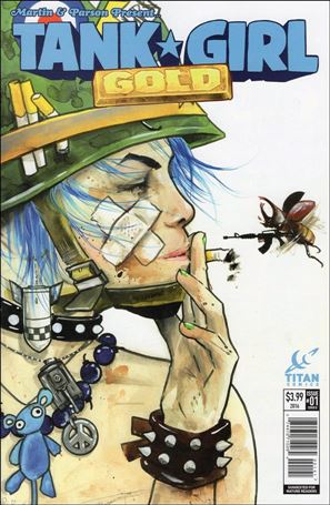 Tank Girl: Tank Girl Gold issue 1-D Lora Zombie Cover
