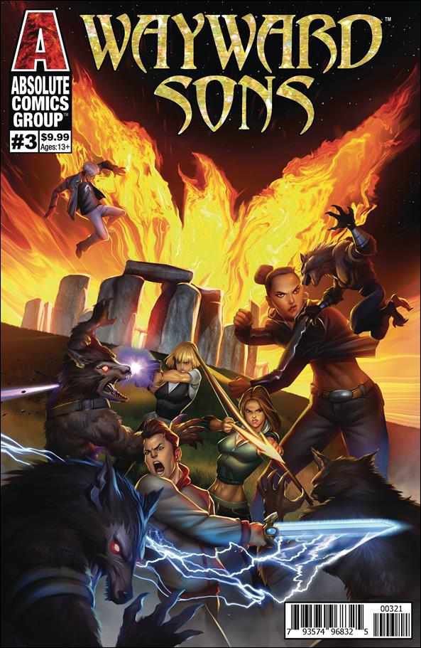 Wayward Sons issue 3-B Nigel Raynor Holographic Foil Cover