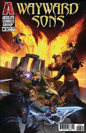 Wayward Sons issue 3-B Nigel Raynor Holographic Foil Cover