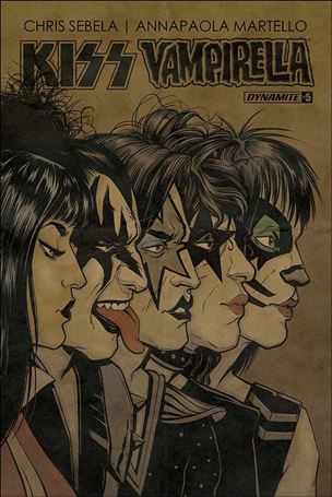 KISS / Vampirella issue 5-B Carli Ihde Cover
