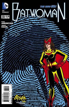 Batwoman (2011) issue 31-B Michael Allred 1:25 Batman '66 Cover
