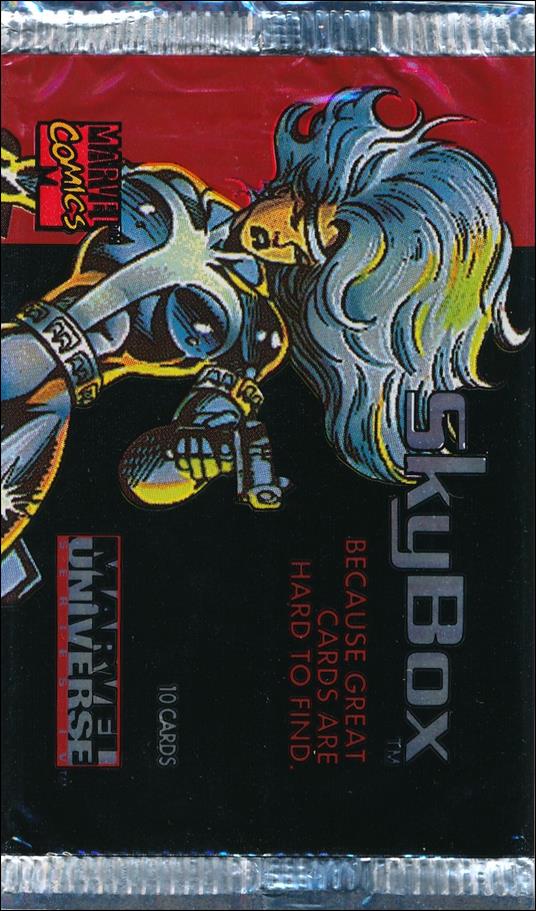Marvel Universe: Series 4 card 2 Sealed Pack - Silver Sable