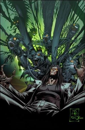Darkness (1996) issue 105-B Whilce Portacio San Diego Comic-Con Cover