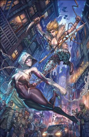 Spider-Gwen: Shadow Clones issue 3-E Alan Quah Virgin Cover