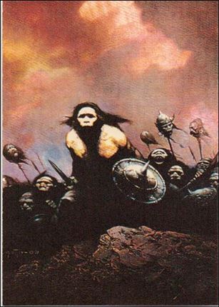 Frazetta (Base Set) card 37 Bran Mak Morn