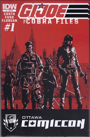 G.I. Joe: Cobra Files issue 1-F Antonio Fuso Ottawa Comiccon Cover