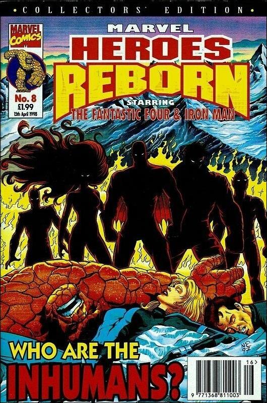 Marvel Heroes Reborn (UK) issue 8 Cardstock Cover