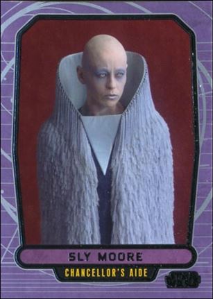 Star Wars Galactic Files (Base Set) card 61 Sly Moore Chancellor's Aide