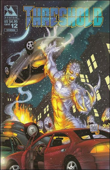 Threshold (1998) issue 12-B Snowman Cover