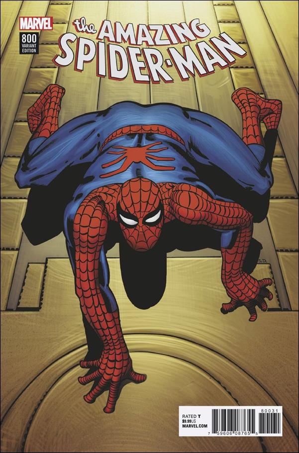 Amazing Spider-Man (1963) issue 800-R Steve Ditko 1:500 Remastered Color Cover