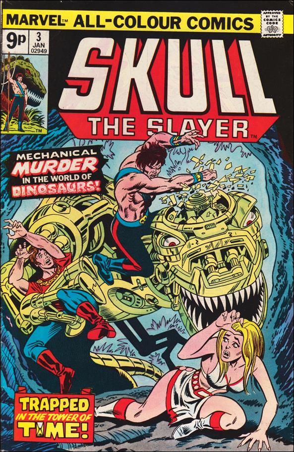 Skull, the Slayer issue 3-B UK Price Cover