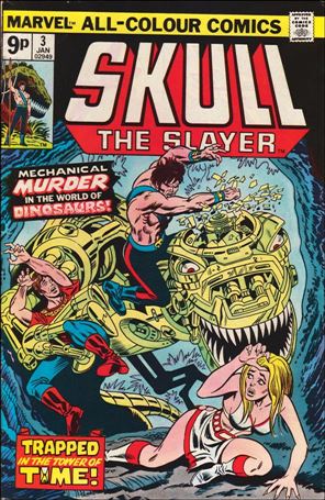 Skull, the Slayer issue 3-B UK Price Cover