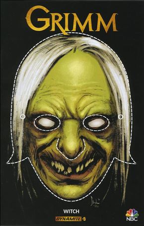 Grimm (2016) issue 5-B Kyle Strahm Mask Cover