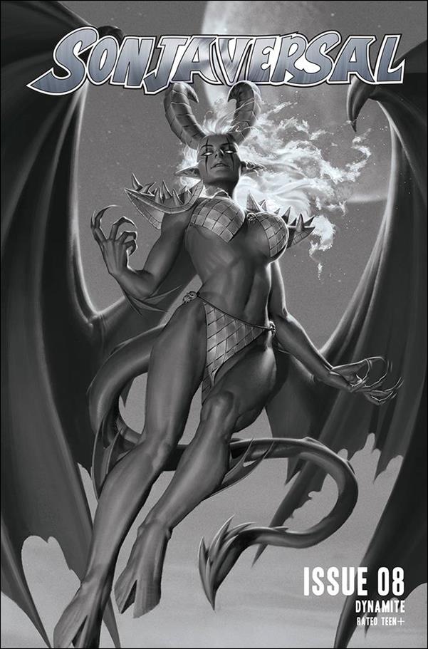 Sonjaversal issue 8-K Jung-Geun Yoon 1:20 Black & White Cover