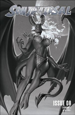 Sonjaversal issue 8-K Jung-Geun Yoon 1:20 Black & White Cover